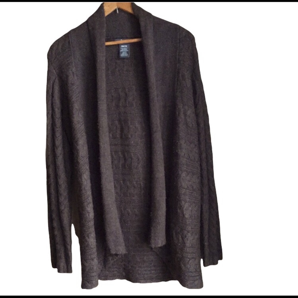 Dex | Brown Cardigan Sweater